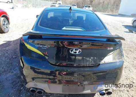 2013 Hyundai Genesis 2.0T z USA, uszkodzony, nr VIN KMHHT6KD1DU103676